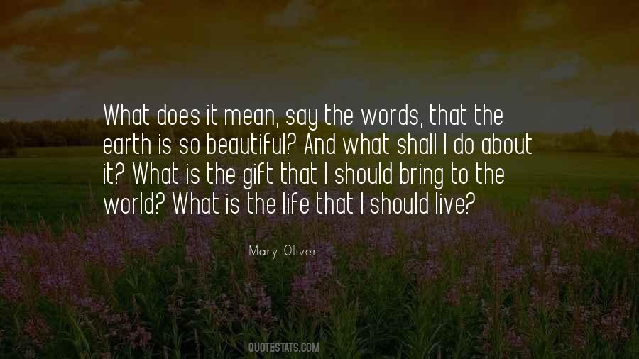 What Words Mean Quotes #363097