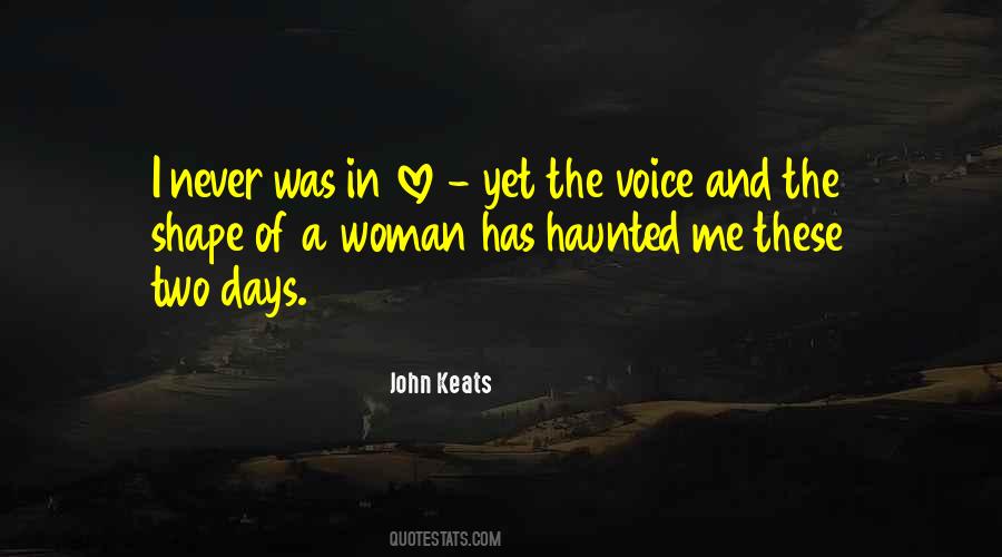 Keats Love Quotes #1154343