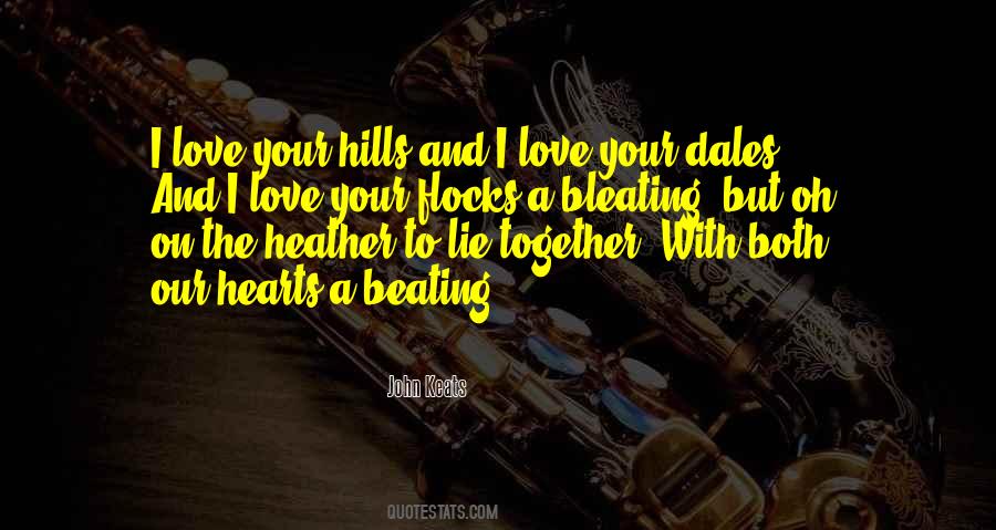 Keats Love Quotes #1601123