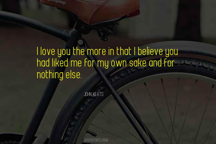 Keats Love Quotes #221469
