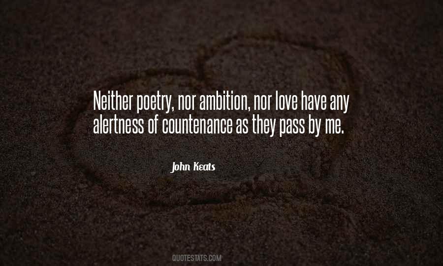Keats Love Quotes #238642