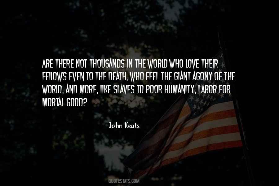 Keats Love Quotes #41260