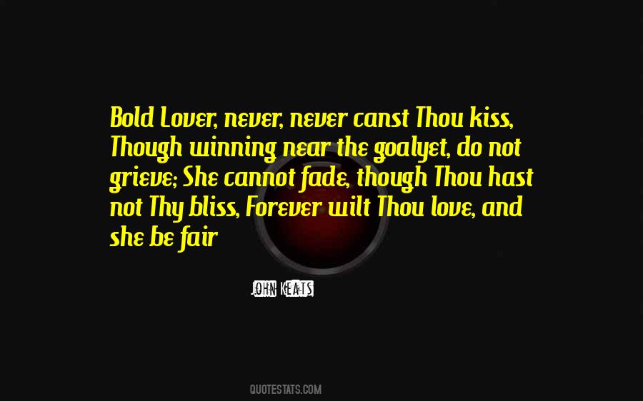 Keats Love Quotes #46991