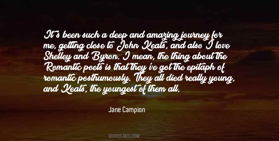 Keats Love Quotes #655422