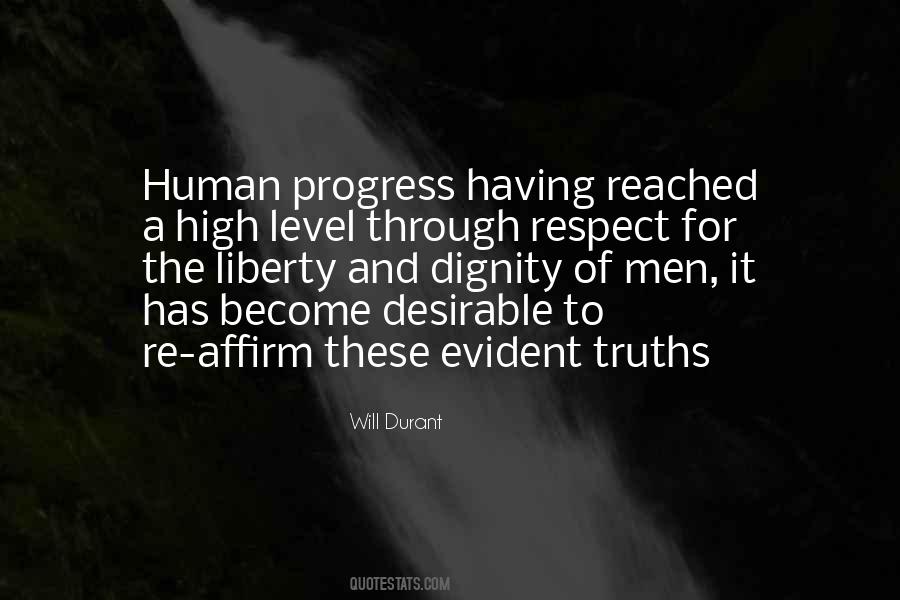 Quotes About Respect For Human Dignity #647475