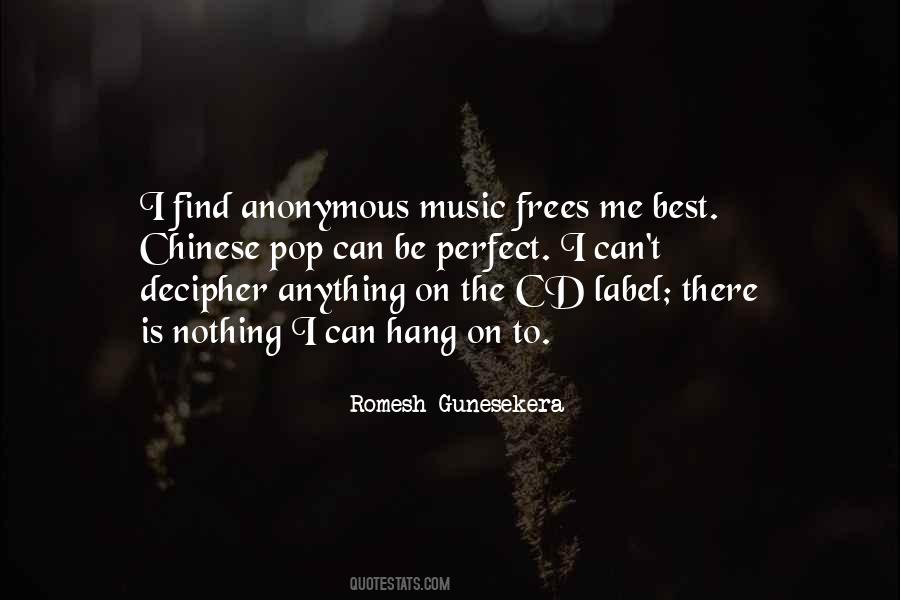 Anonymous Music Quotes #1130581