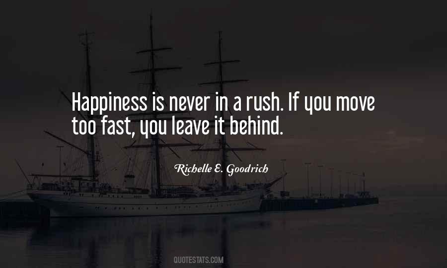 Move Fast Quotes #181299