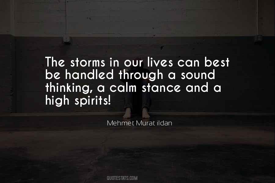 In The Storms Of Life Quotes #1615117
