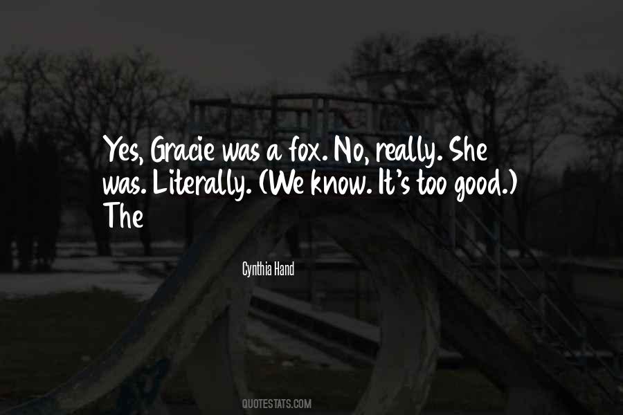 Good Fox Quotes #68111