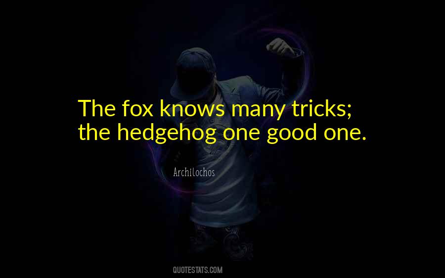 Good Fox Quotes #832246