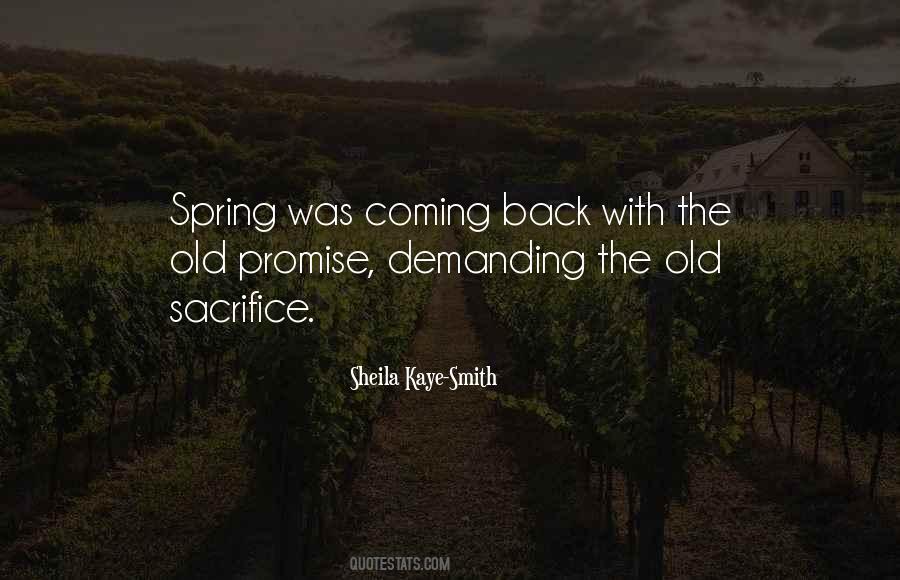The Promise Of Spring Quotes #999996