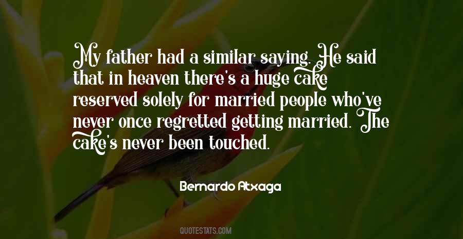 Marriage Cake Quotes #1794682