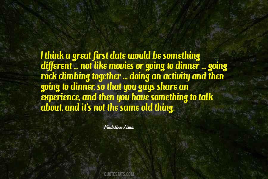Quotes About The First Date #1113660