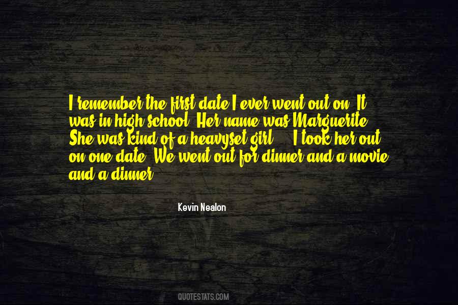 Quotes About The First Date #1243090