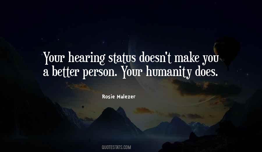 Humanity Equality Quotes #910681