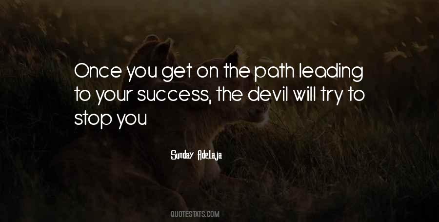 On Your Path Quotes #1271579