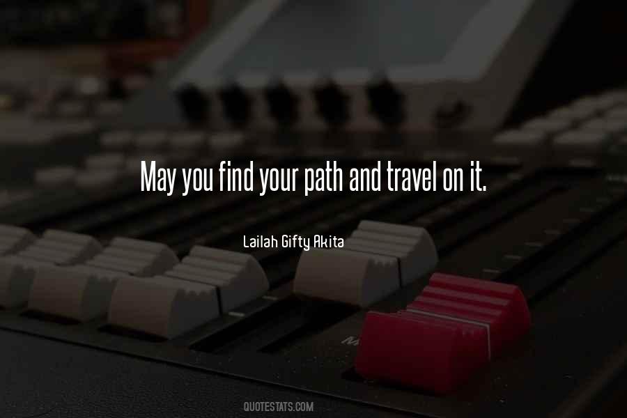 On Your Path Quotes #1371219