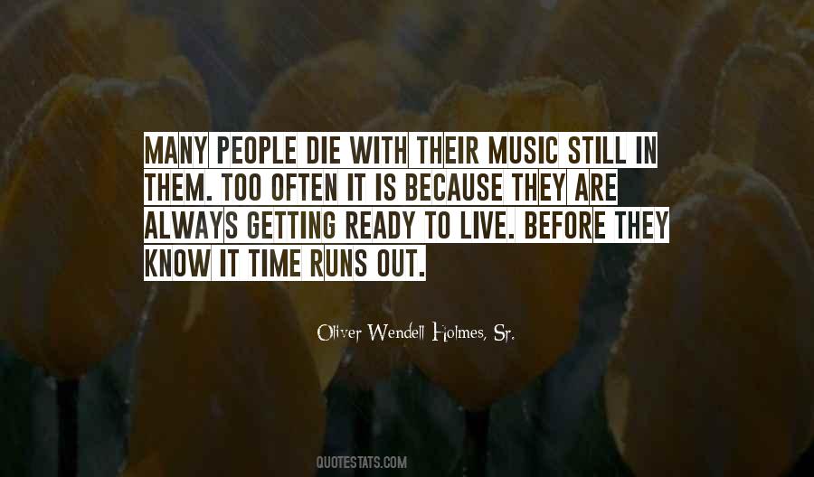 Live With Music Quotes #455435