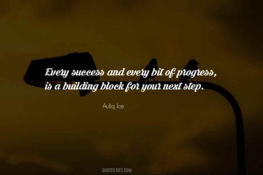Step By Step Success Quotes #423810