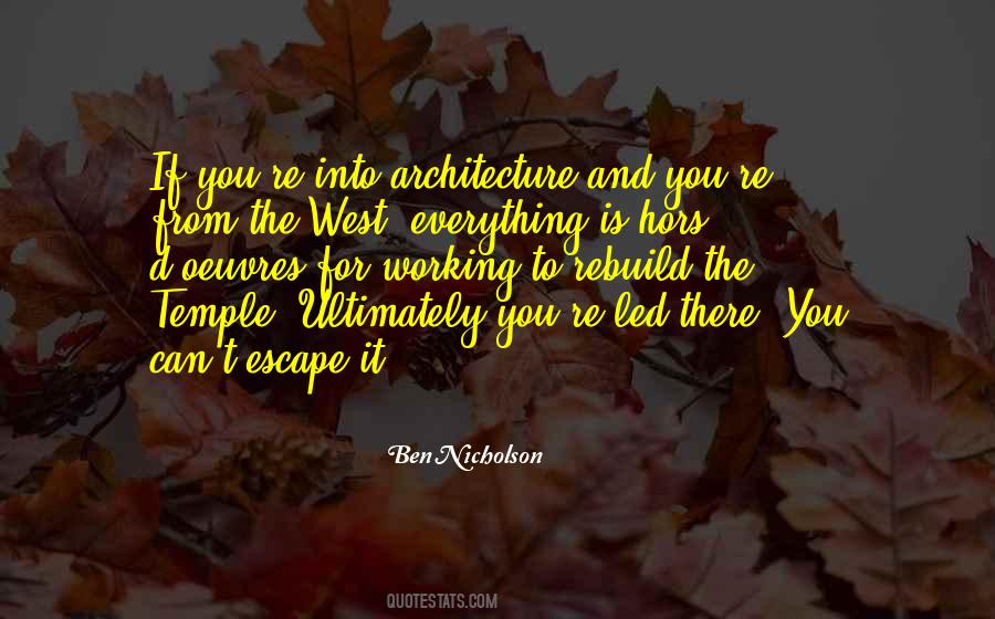 Escape From Everything Quotes #1532082