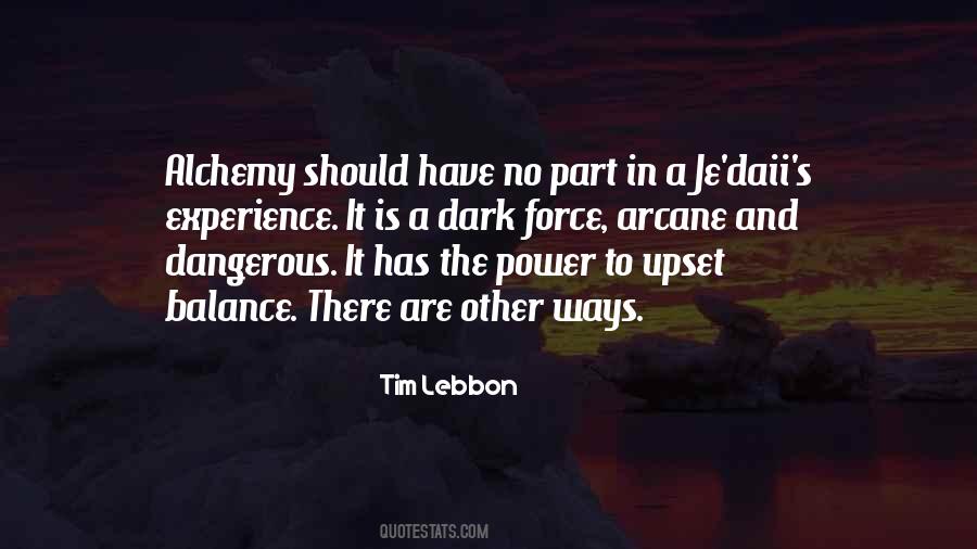 Balance In The Force Quotes #1775028