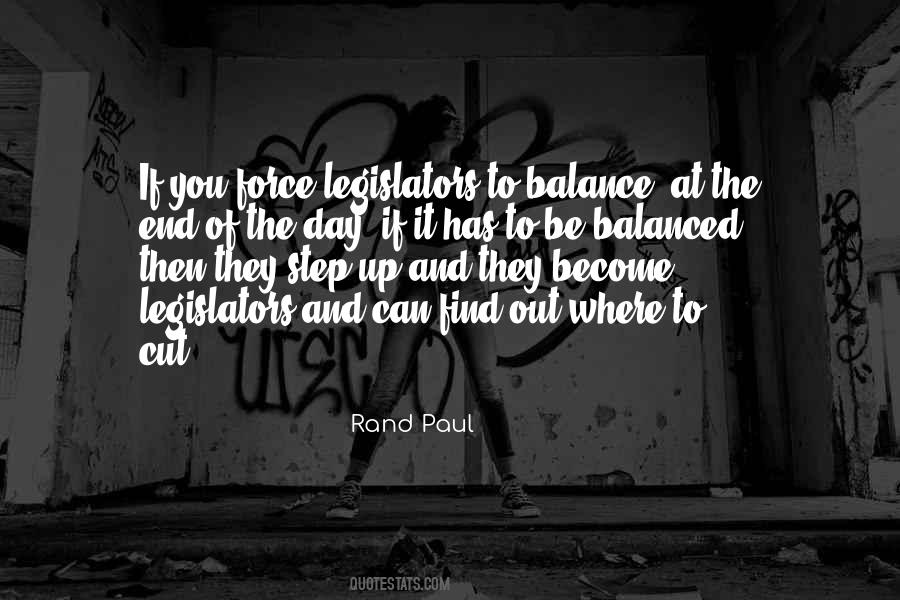 Balance In The Force Quotes #510960