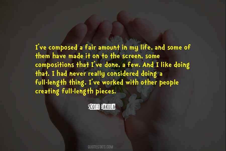 Fair In Life Quotes #1318209
