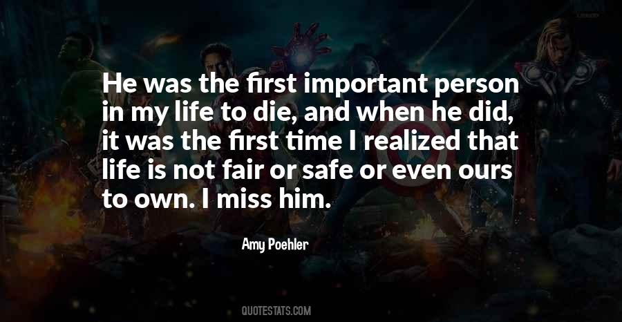 Fair In Life Quotes #337158