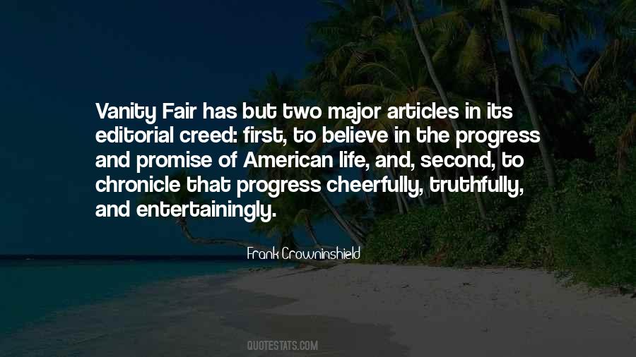 Fair In Life Quotes #654812