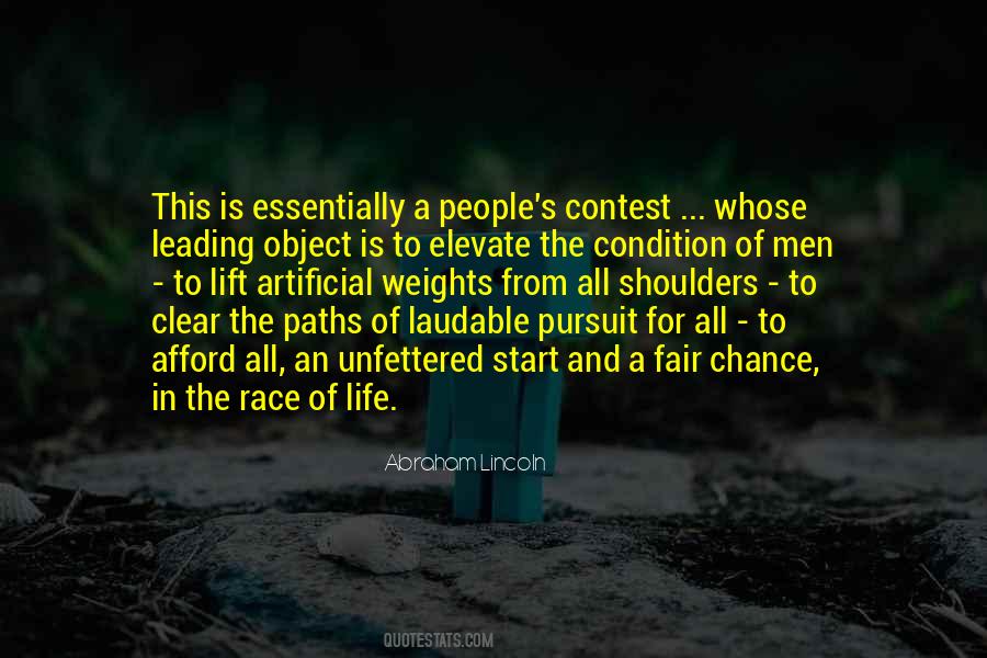 Fair In Life Quotes #848879