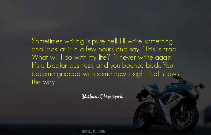 Sometimes You Look Back Quotes #1773098