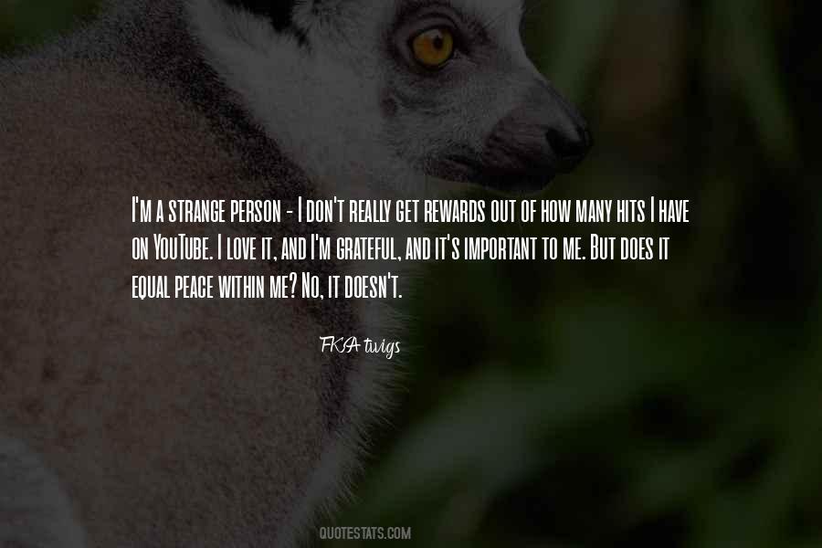 Peace Within Me Quotes #697581
