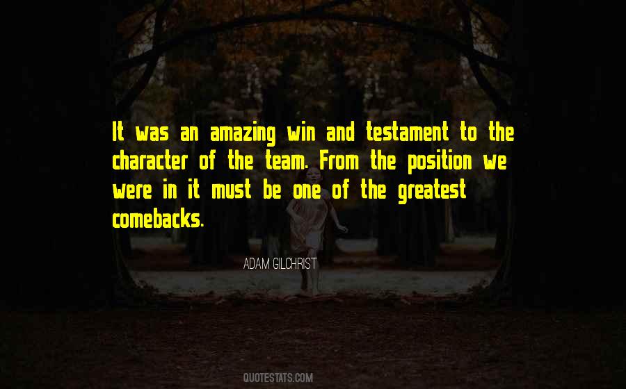 Greatest Team Quotes #855013