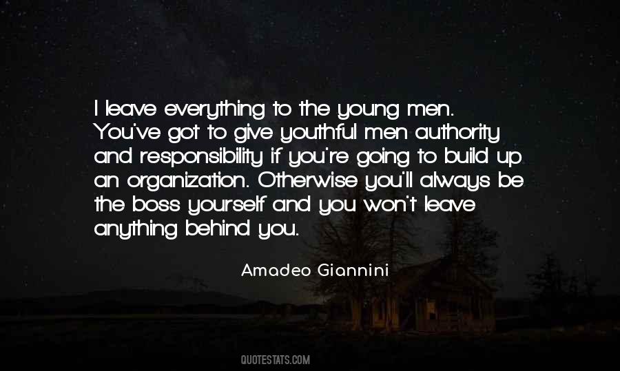 Give Up Responsibility Quotes #234227