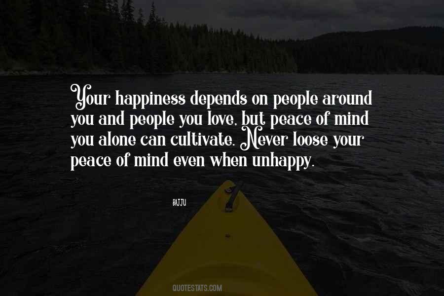 Unhappy With Yourself Quotes #39328