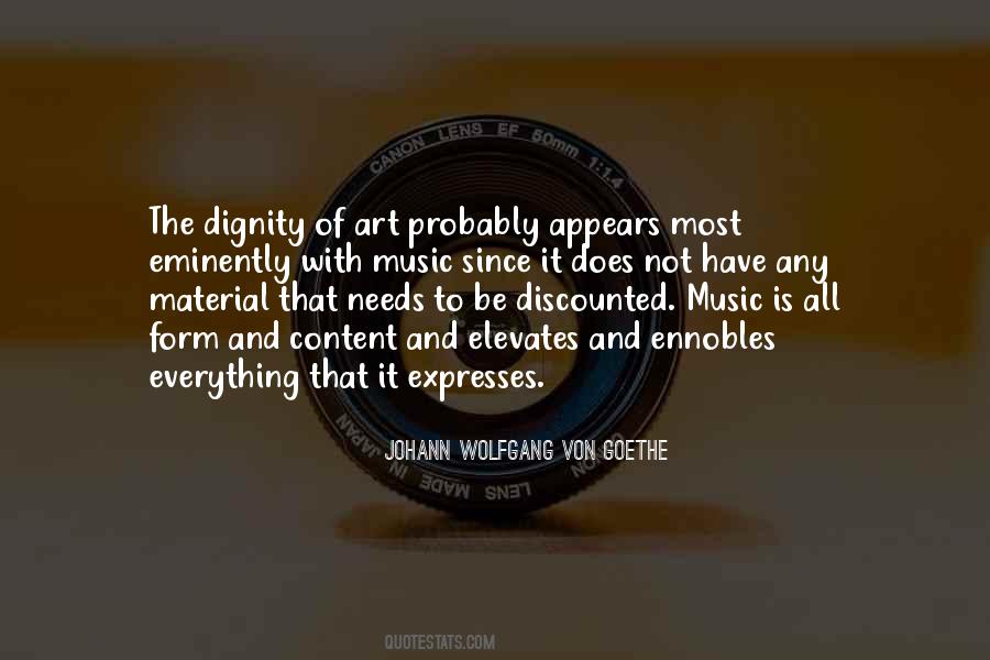 Quotes About Goethe Music #1709869