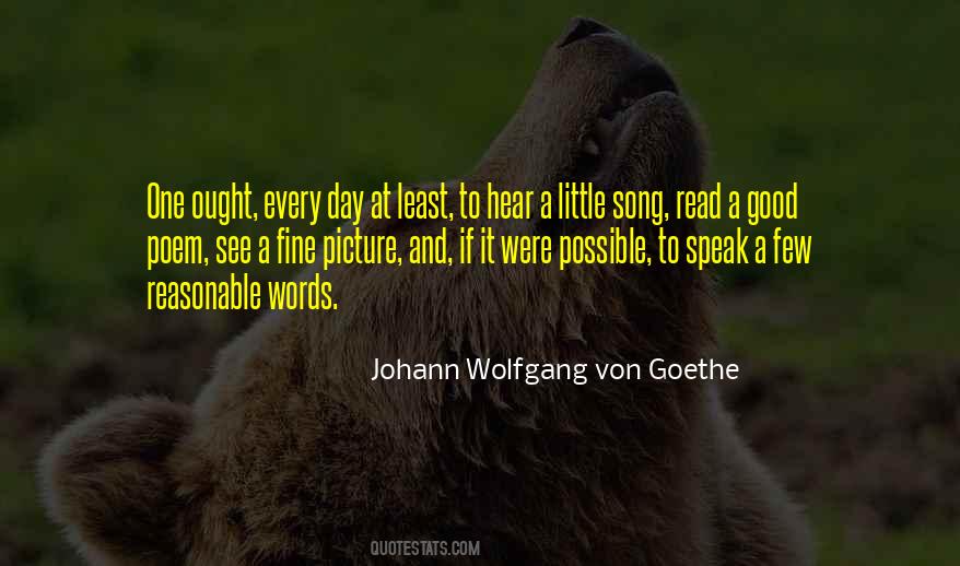 Quotes About Goethe Music #438686