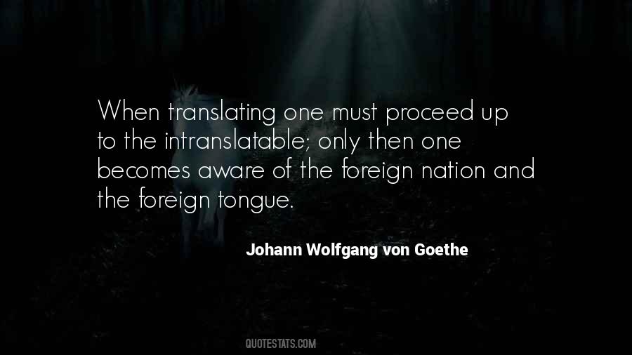 Quotes About Goethe Language #1771354