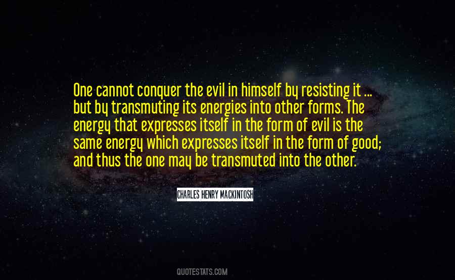Evil Energy Quotes #1199059