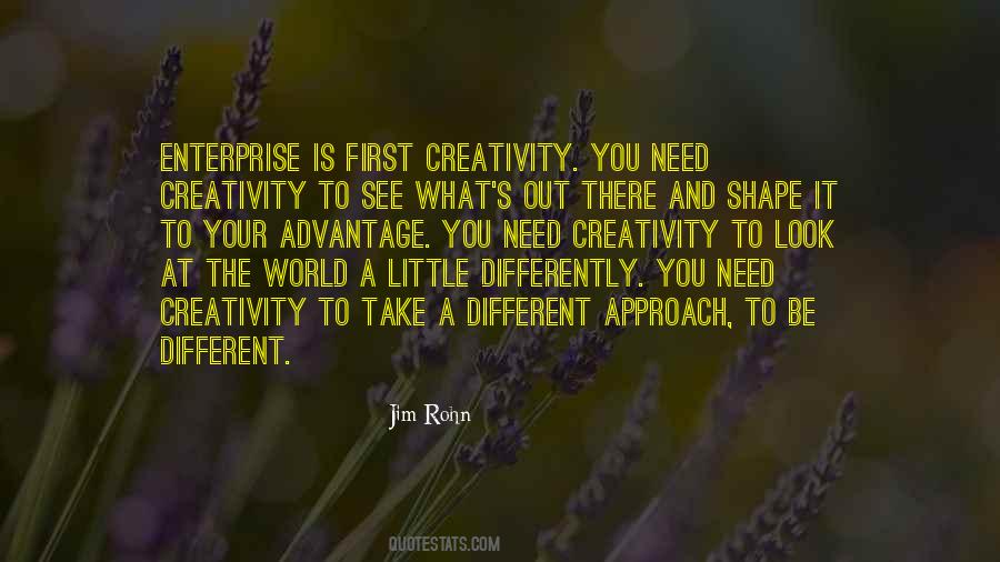 A Different Approach Quotes #1567729