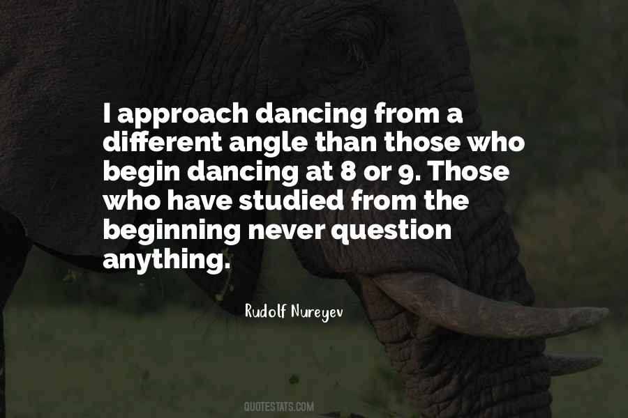 A Different Approach Quotes #942506