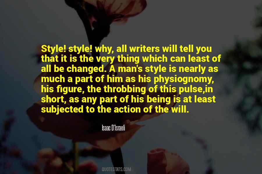 The Style Is The Man Quotes #17735