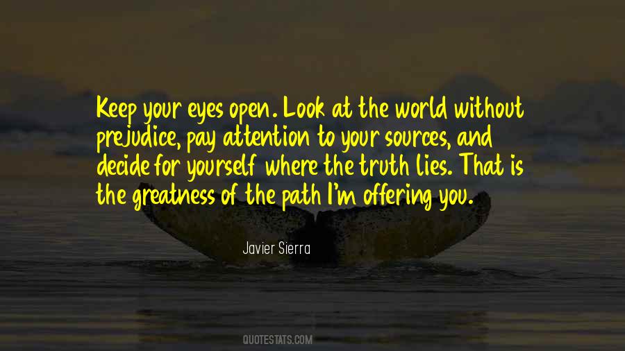Truth Eyes Quotes #1519840