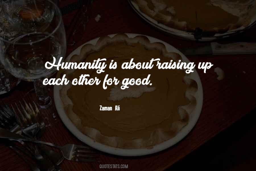 Good Humanity Quotes #997314