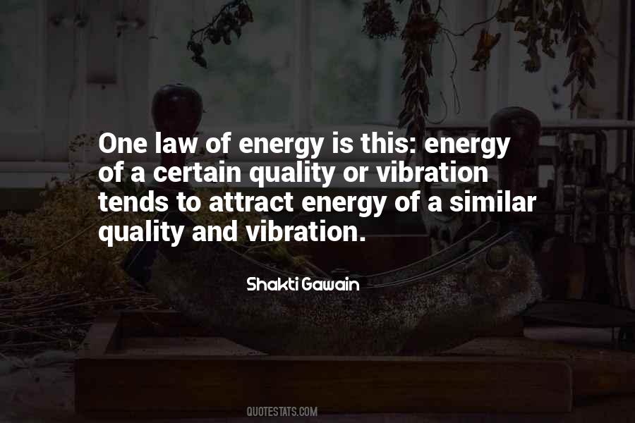 Law Of Energy Quotes #458600