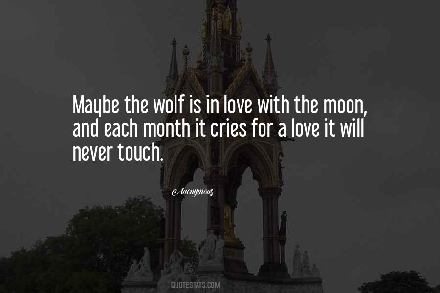 Moon Wolf Quotes #1267965