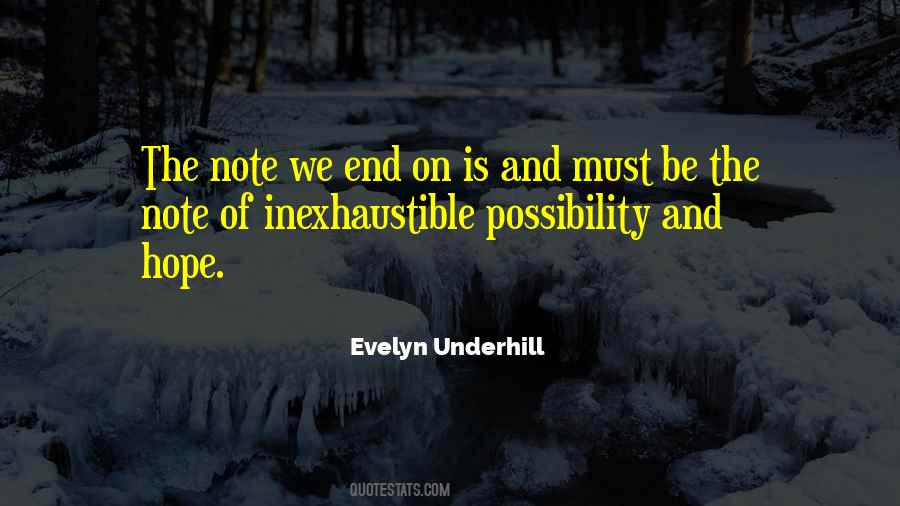 Note Of Hope Quotes #1146621