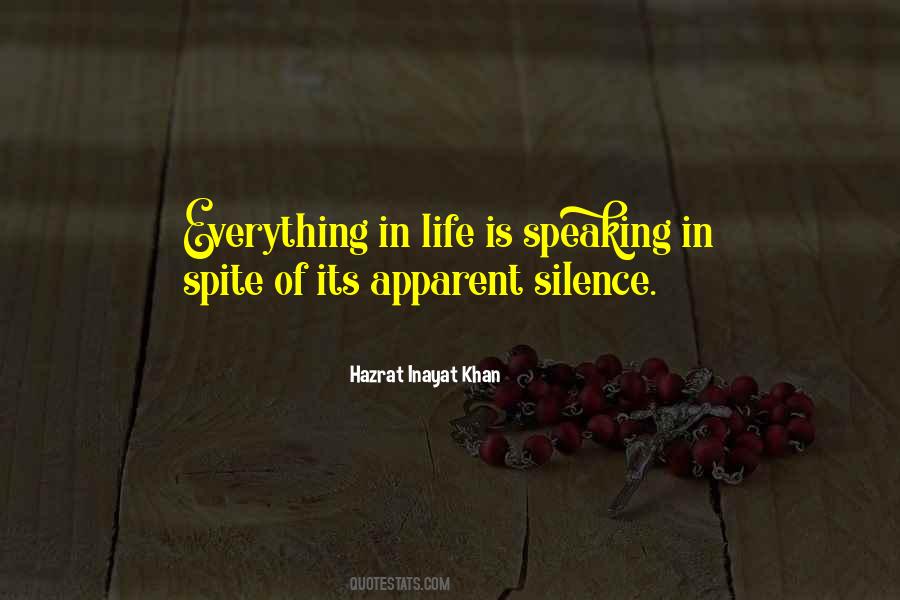 Quotes About Speaking Silence #603471