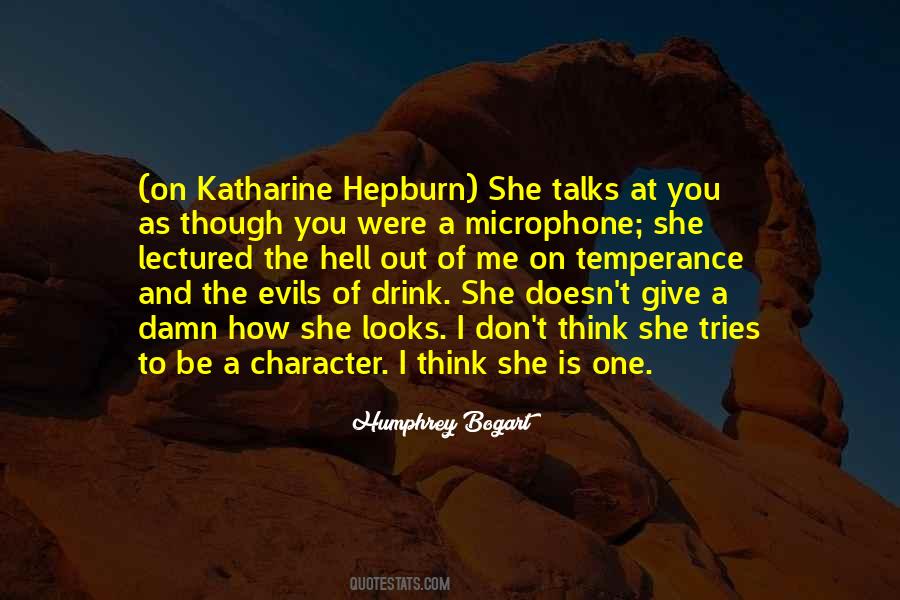 Evil Character Quotes #460621