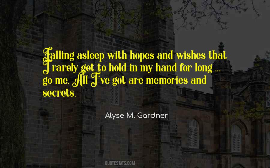 Hold Memories Quotes #1641289